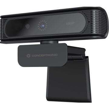 CONCEPTRONIC Webcam AMDIS 1080P Full Win11/10 Webcam+Micr.
