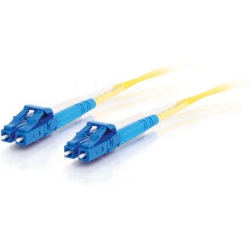 C2G LC-LC 9125 OS1 Duplex Singlemode PVC Fiber Optic Cable (LSZH) - Verbindingskabel
