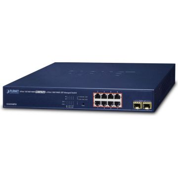 PLANET GS-4210-8P2S - Switch