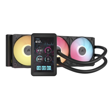 CORSAIR iCUE LINK TITAN II 360 RX LCD Black - Waterkoeler