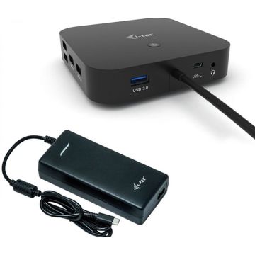 i-Tec USB-C Dual Display Docking Station with Power Delivery - Dockingstation