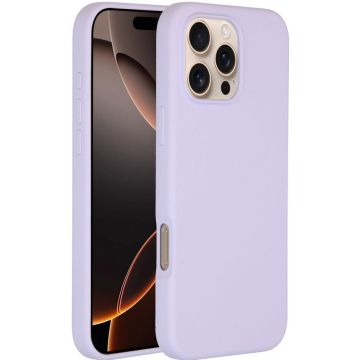 Accezz Liquid Silicone Backcover met MagSafe iPhone 16 Pro Max - Paars