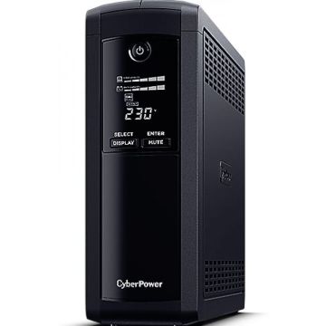 USV CyberPower UPS 1600VA ValuePro1600EILCD 1600VA,960W,AVR,8x IEC Outlet