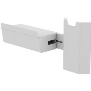 Ergotron - Bevestigingscomponent (kast, kabelplaat, afsluitdoppen, haakje, railbedekking)