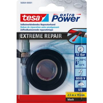 tesa extra Power Extreme Repair Reparaturband zwart
