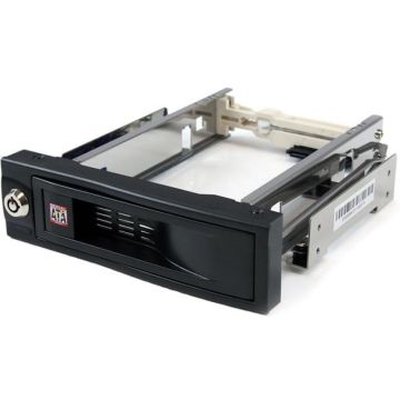 StarTech.com 5,25 inch Hot-Swappable Mobile Rack voor 3,5 inch Harde Schijf - Mobiel opslagrek