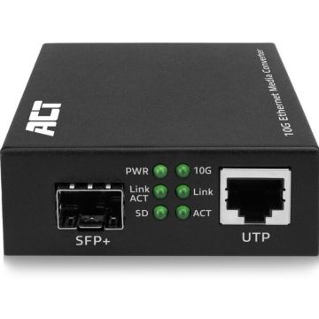 10GBIT SFP+ MEDIA CONVERTER. 1 stk