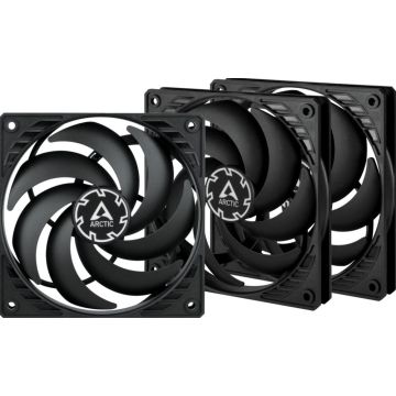 ARCTIC P12 Slim PWM PST 3-pack - Ventilator