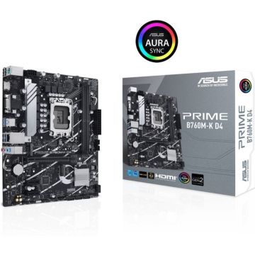 ASUS PRIME B760M-K D4 - Moederbord