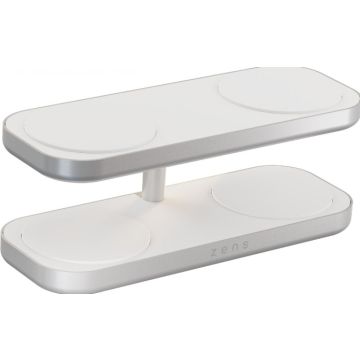 Zens Quattro Wireless Charger Pro 4 Whit