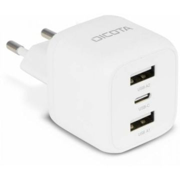 Dicota 3-Port GaN Wall Charger (32W) EU black