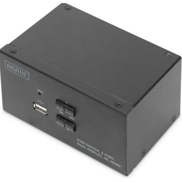 DIGITUS DS-12860 - KVM  audio  USB switch