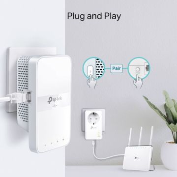 TP-Link TL-WPA7617 KIT V1 Wi-Fi Kit - Powerline-adapterset