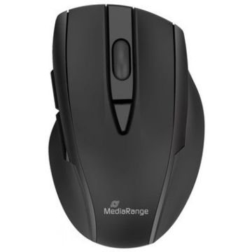 MediaRange 5-Tasten Bluetooth Maus mit optischem Sensor schw