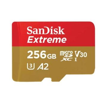 SanDisk Extreme microSDXC V30 256GB - Flashgeheugenkaart