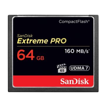 SanDisk Extreme PRO CF Cards 64GB - Flashgeheugenkaart