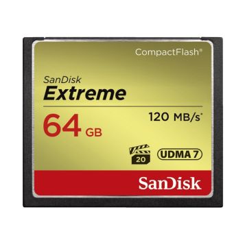 SanDisk Extreme CF Card 64GB - Flashgeheugenkaart