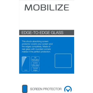 Mobilize Edge-To-Edge Glass Screen Protector - Schermbeschermer