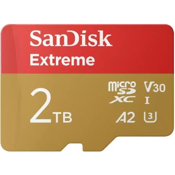 SanDisk Extreme microSDXC V30 2TB - Flashgeheugenkaart