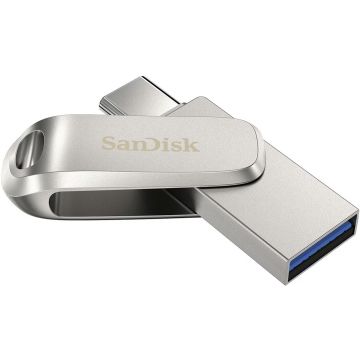 Sandisk Ultra Dual Drive Luxe 2TB Silver - USB-Stick