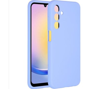 Accezz Liquid Silicone Backcover Samsung Galaxy A25 (5G) - Paars