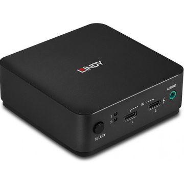 Lindy 2 Port Type C, Dual HDMI 4K60 KVM Switch