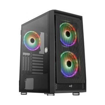 AeroCool Midi Graphite black v3 - Midtowermodel