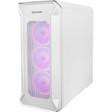 Genesis Behuizing IRID 505 ARGB V2 met Sichtfenster weiß