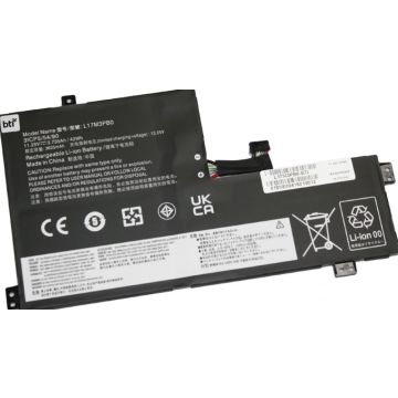 BTI - Batterij voor laptopcomputer (gelijk aan: Lenovo L17M3PB0)