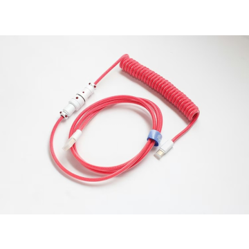 Ducky Premicord Roze - USB-A naar USB-C toetsenbordkabel