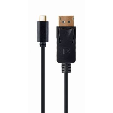 gembird USB-C auf Display-Port Adapter, zwart (4k 60Hz)