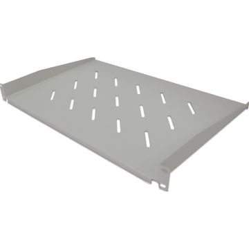 Intellinet 19"" legplanken 350mm Frontmont. 1HE perforiert gra