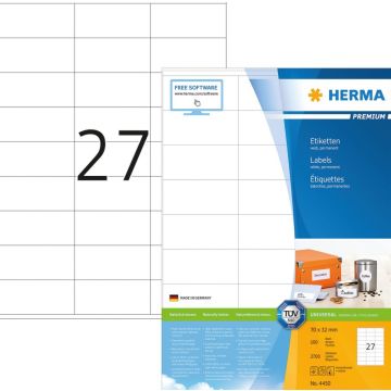 Herma 4450 - Premium etiketten