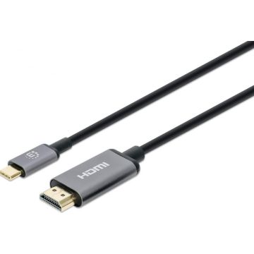 MANHATTAN 4K@60Hz USB-C auf HDMI-Kabel stekker/stekker 2m