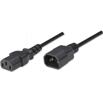 Manhattan stroomverlengkabel 1.8m VDE