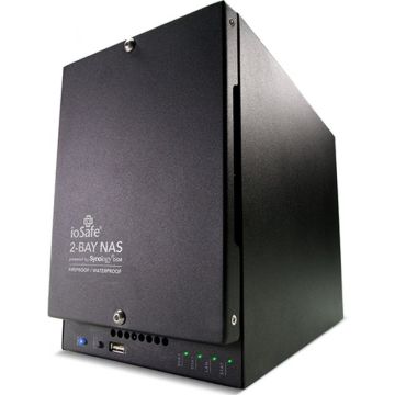 IoSafe 218 2TB(1TBX2), NAS HDD,1YR DRS