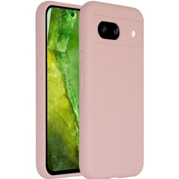 Accezz Liquid Silicone Backcover Google Pixel 8a - Roze