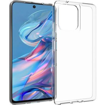 Accezz Clear Backcover Motorola Moto G75 5G - Transparant