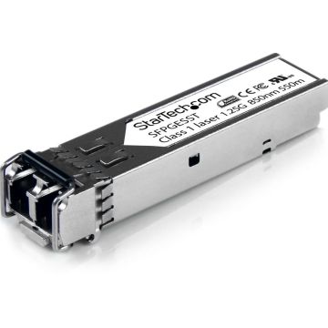 StarTech.com Cisco-compatibele gigabit glasvezel SFP-zendontvangermodule MM LC met DDM - 550 m (mini-GBIC)