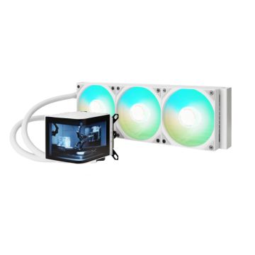 TRYX Panorama ARGB 360 White - Waterkoeler