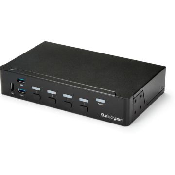 StarTech.com 4-Poorts HDMI KVM Switch met geïntegreerde USB 3.0 Hub - 1080p