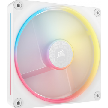Corsair iCUE LINK LX140-R RGB 140mm PWM Reverse Fan Expansion White - Ventilator