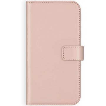 Selencia Echt Lederen Bookcase Samsung Galaxy S20 - Roze