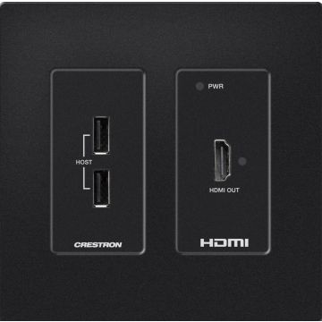 Crestron HD-RXU-4KZ-101-2G-B - Video-audio-USB-uitbreider