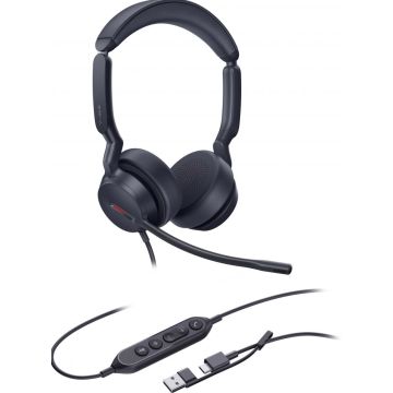 Yealink UH44 Dual UC USB-C/A - headset