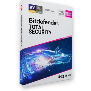 BitDefender Total Security 2020 - Abonnementslicentie (1 jaar)