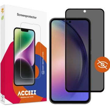 Accezz Gehard Glas Privacy Screenprotector Samsung Galaxy A54 (5G) / S23 FE