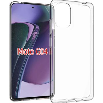 Accezz Clear Backcover Motorola Moto G24 / G04 - Transparant