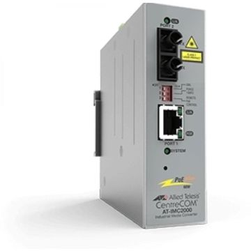 Allied Telesis Industrial Ethernet Media Converter AT-IMC200TPSC - Glasvezel mediaconverter