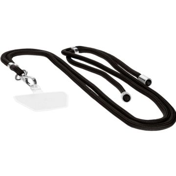 Mobiparts Universal Phonecord Black - Nekkoord
